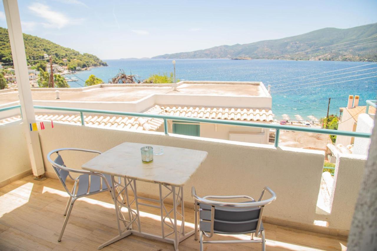 Theodora Rooms Poros Town Bagian luar foto